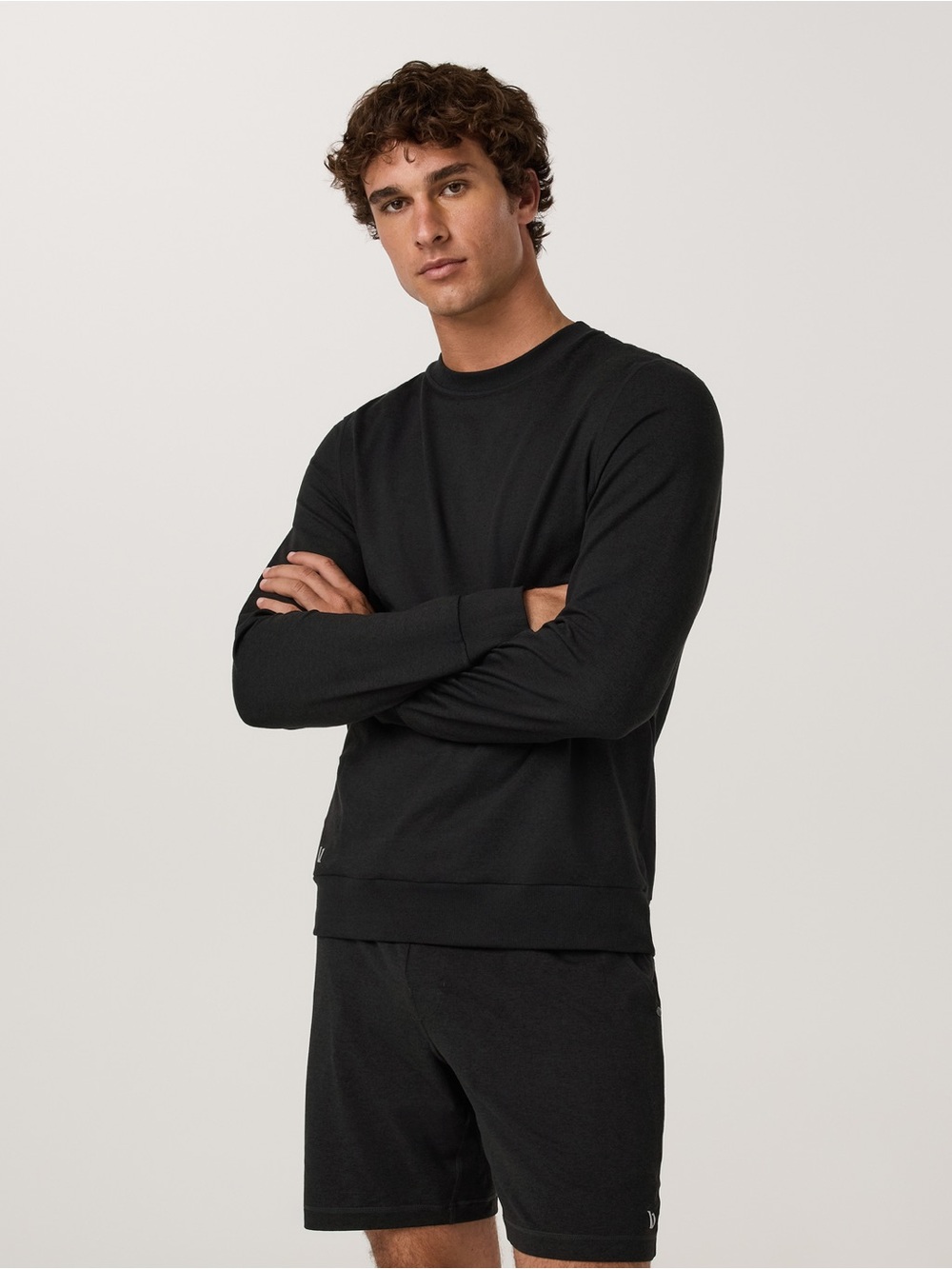 VUORI Men’s Ponto Performance Crew Size XL Black